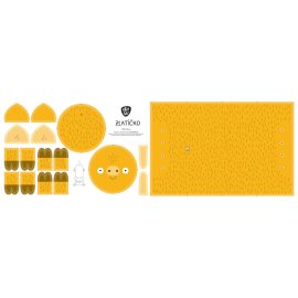 Panel na šití / Zlatíčko